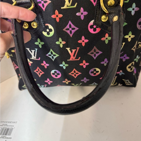 Black Multicolor Satchel - Picture 3 of 12